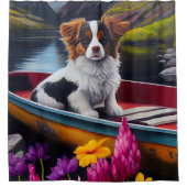 Rideaux De Douche Papillon à la pagaie : une aventure Pittoresque (Devant)