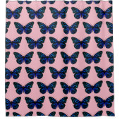 Rideaux De Douche Papillon bleu Thunder_Cove (Devant)