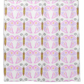 Rideaux De Douche Papillon Lilac (Devant)