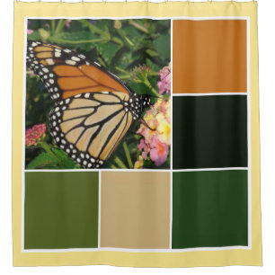 Rideaux De Douche Papillon monarque