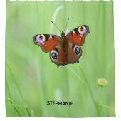Rideaux De Douche Papillon paon (Devant)