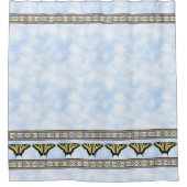 Rideaux De Douche Papillon Southwest Yellow Swallowtail Blue Sky (Devant)