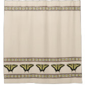 Rideaux De Douche Papillon Southwestern jaune Swallowtail (Devant)