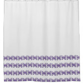 Rideaux De Douche Papillons à fleurs (Devant)