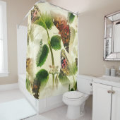 Rideaux De Douche Papillons du jardin (En situation)
