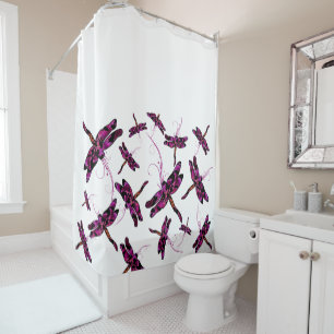 Rideaux De Douche Papillons lunatiques