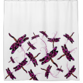 Rideaux De Douche Papillons lunatiques (Devant)