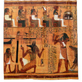 Rideaux De Douche Papyrus royal égyptien (Devant)