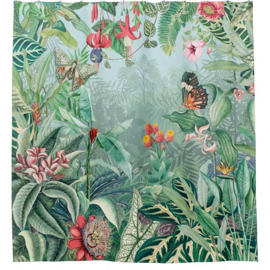 Rideaux De Douche Paradis tropical (Devant)