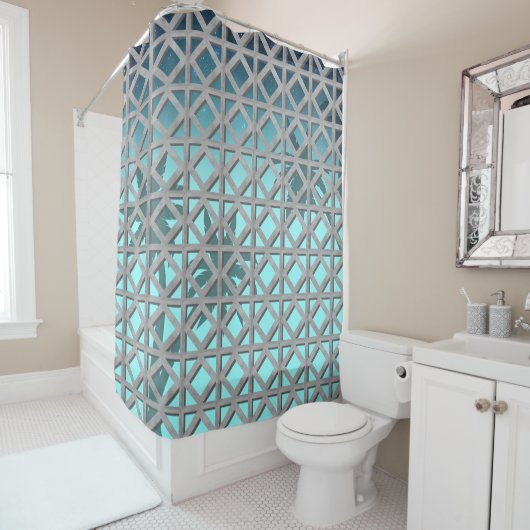 Rideaux De Douche Paragon Breeze Blocks (En situation)