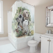 Rideaux De Douche Paramètres anglais (En situation)