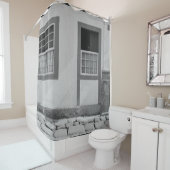 RIDEAUX DE DOUCHE PARAPY - L'HISTOIRE DU BRÉSIL (En situation)