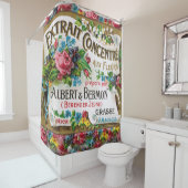 Rideaux De Douche Parfum de Français d'époque de belle (En situation)