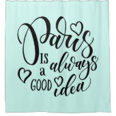 Rideaux De Douche Paris est toujours un bon manuscrit d'idée (Devant)