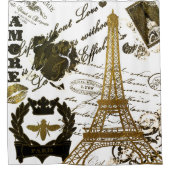 Rideaux De Douche Paris : La Tour Eiffel (Devant)