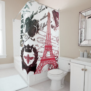 Rideaux De Douche Paris : La Tour Eiffel
