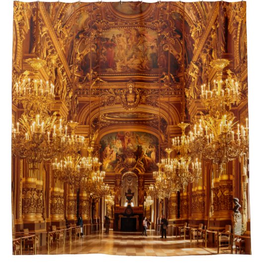 Rideaux De Douche Paris Opéra Garnier Vue Intérieure (Devant)