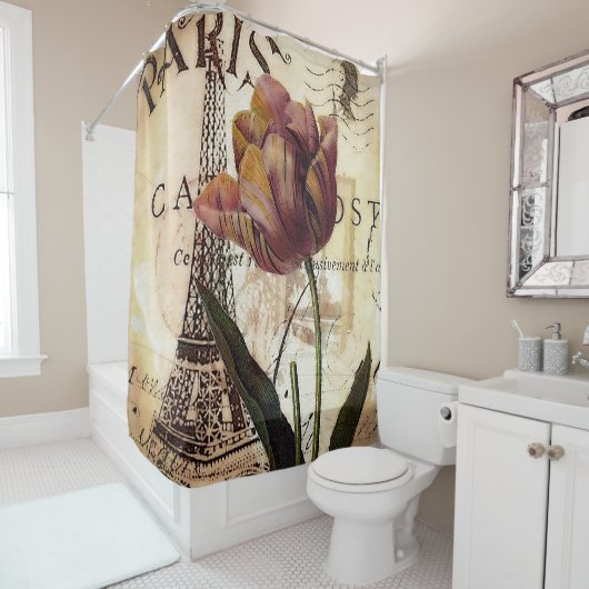 Rideaux De Douche Paris Tulip (En situation)