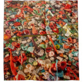 Rideaux De Douche Paroi de gomme colorée (Devant)