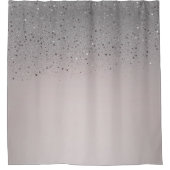 Rideaux De Douche Parties scintillant à étincelle rose vif (Devant)