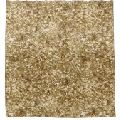 Rideaux De Douche Parties scintillant Gold Confetti (Devant)