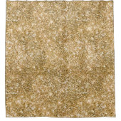 Rideaux De Douche Parties scintillant Gold Glitz (Devant)