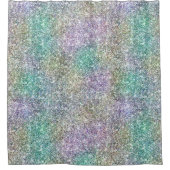 Rideaux De Douche Parties scintillant Mint Gold Purple (Devant)