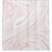 Rideaux De Douche Parties scintillant rose moderne marbre (Devant)