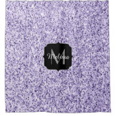 Rideaux De Douche Parties scintillant violet ultra violet brillant M (Devant)