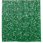 Rideaux De Douche Parties scintillantes vertes (Devant)