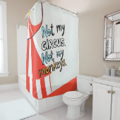 Rideaux De Douche Pas mon cirque (En situation)