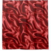 Rideaux De Douche Passion Rouge Romantique Faux Satin (Devant)