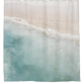 Rideaux De Douche Pastel doux Océan des Caraïbes Bliss 1 (Devant)