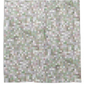 Rideaux De Douche Pastel Multicolore Motif (Devant)