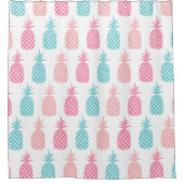Rideaux De Douche Pastel Pineapples (Devant)