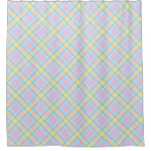 Rideaux De Douche Pastel plaid (Devant)