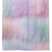 Rideaux De Douche Pastel Rainbow Fur (Devant)