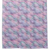 Rideaux De Douche Pastel Rainbow Fur (Devant)