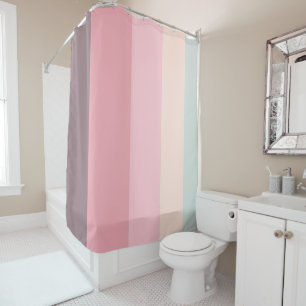 Rideaux De Douche Pastel Stripes