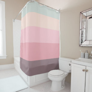 Rideaux De Douche Pastel Stripes