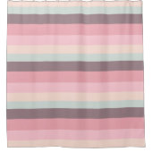 Rideaux De Douche Pastel Stripes (Devant)