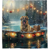 Rideaux De Douche Pasteur anatolien Noël Festive Voyage (Devant)