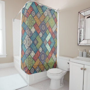 Rideaux De Douche patchwork