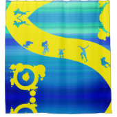 Rideaux De Douche Patineur (Devant)