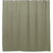Rideaux De Douche Patrimoine Moderne Uni Sage Profond (Devant)