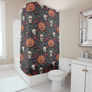 Rideaux De Douche Pattern d'Halloween