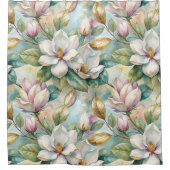 Rideaux De Douche Pattern Elegant Magnolias (Devant)