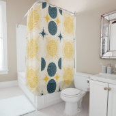 Rideaux De Douche Patters de Boho Celestial (En situation)