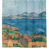 Rideaux De Douche Paul Cezanne - Baie de Marseille, vue d'Estaque (Devant)