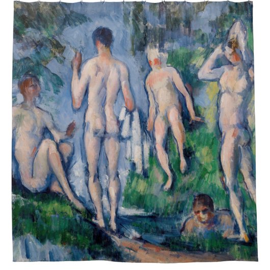 Rideaux De Douche Paul Cezanne - Groupe des Bathères (Devant)